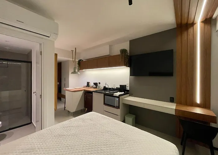 Studio Aconchegante E Moderno